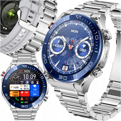  SMARTWATCH WATCH TEMOTOR ECG GLUCOZĂ GLICEMIE HRV TALKS MENU PL