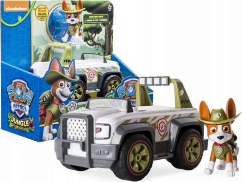  FIGURA TRACKER PAW PATROL + SALVARE AUTO JUNGLE