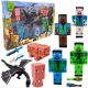  SET MARE DE FIGURINES MINECRAFT + ACCESORII DRAGON