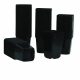  Ghiveci de flori GARFIT 9 cm x 9 x 10 cm, plastic negru