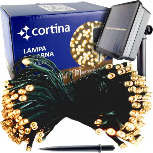  Ghirlandă Cortina 1200 cm solar