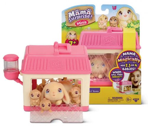  Moose Toys Little Live Pets Mama Surprise Minis Set Iepure Mic