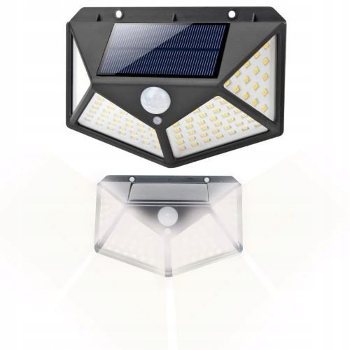  Lampa stradala Izoxis 7 W 250 lm, alimentata cu energie solara