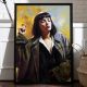 Poster vintage Poster A3 Pulp Fiction film, oameni, muzica, arta fara rama 42 x 29,7 cm