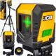  LASER LEVEL CROSS VERDE LASER AUTONIVELANT + TREPIED JCB