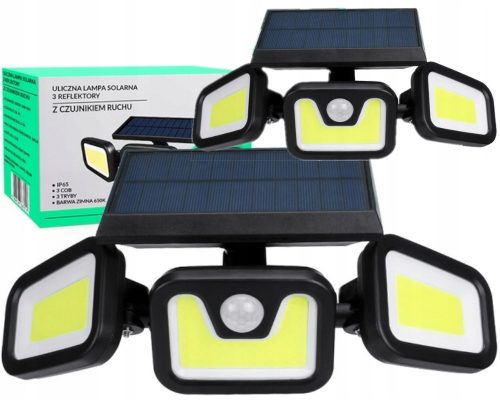  Lampa solara incastrata Decorya neagra 9 cm 1 buc + Lampa de fatada Decorya 260 lm alimentata solar