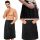 Kilt sauna 140 x 50 cm negru