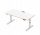  Birou Ultradesk Pulsar 120 x 60 x 65 cm alb