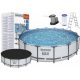  Piscina cu cadru rotund Bestway 488 x 488 cm