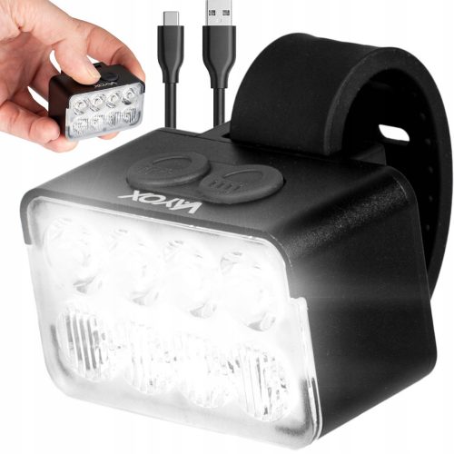  Lampa pentru bicicleta Vayox VA0151 8 X LED baterie 900 lm