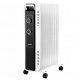 Radiator ulei DMS 2500 W alb, negru