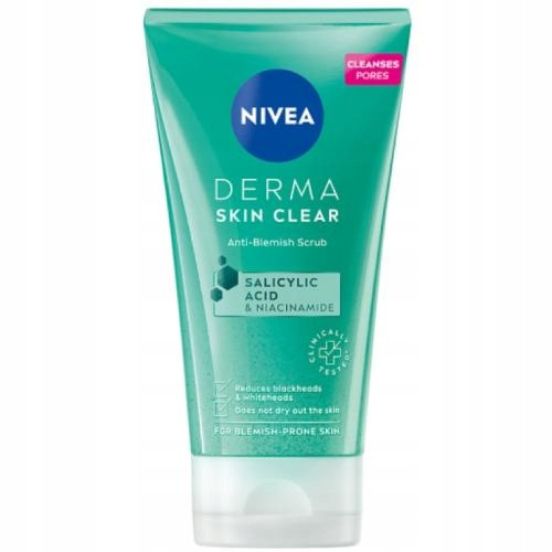  Nivea Derma Skin Clear 150 ml peeling anti-imperfecție