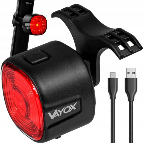  Iluminat pentru biciclete Vayox LAMPĂ SPATE BICICLETA SMART VA0157 baterie 100 lm