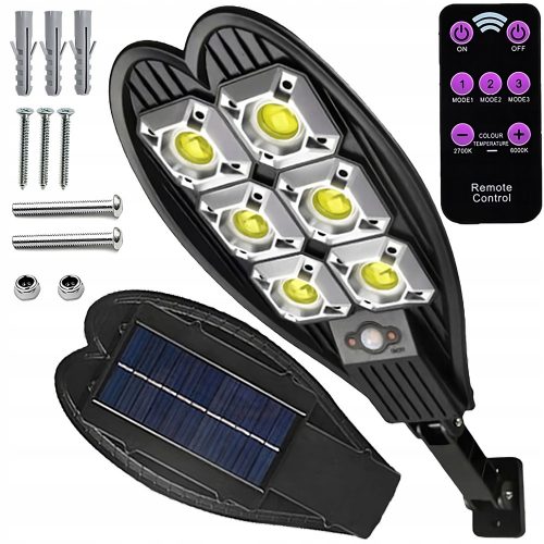  Lampa stradala ARSA GO 450 W 7000 lm, alimentat cu baterie, alimentat solar