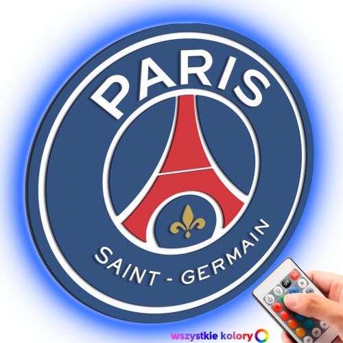 Tablo din lemn 3D Decorație de perete PSG Paris Saint-Germain Football Club