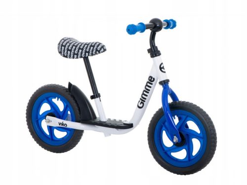  Bicicletă de echilibru Gimme Viko 12" Alb, Albastru