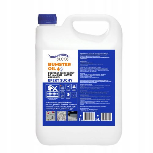 SILCOS BUMSTER OIL 5L PREPARAT OLEOFOB PENTRU PIATRA SI PAVLE