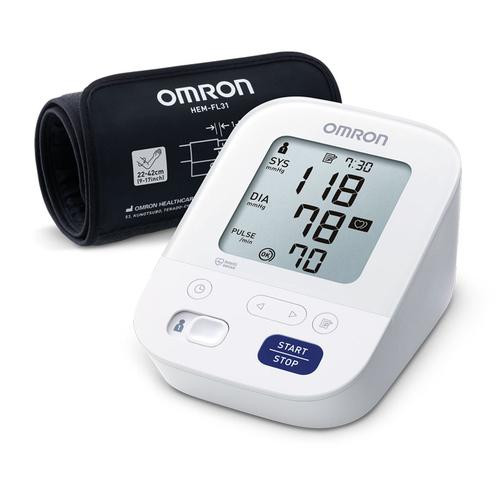  Tensiometru Omron M3 Comfort HEM-FL31, alb