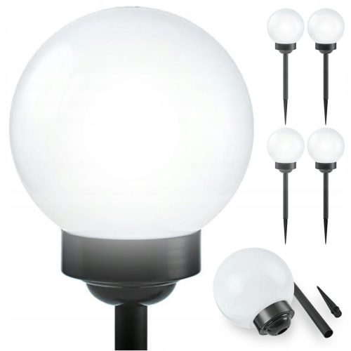  Lampa solara Kobi, alba, 15 cm, 1 buc.