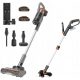  Worx Set WX038 Aspirator vertical + Trimmer baterie WG163E.9