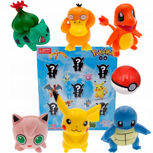  SET 6 FIGURINETE MARI POKEMON SURPRIZE