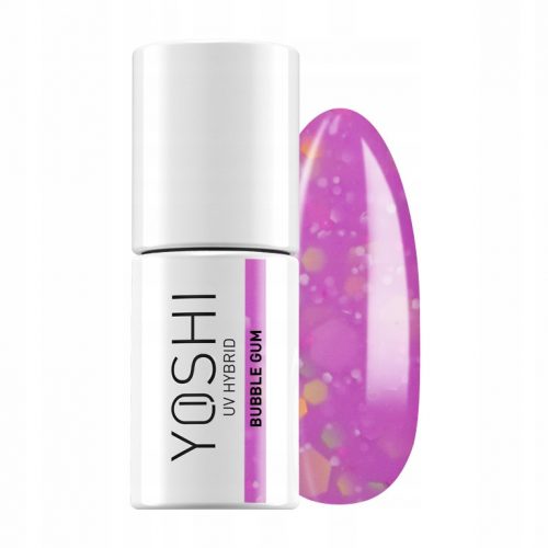  Lac de unghii hibrid YOSHI Bubble Gum 6ml 722