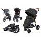  Carucior Summer Baby Sempre, negru, 4 roti