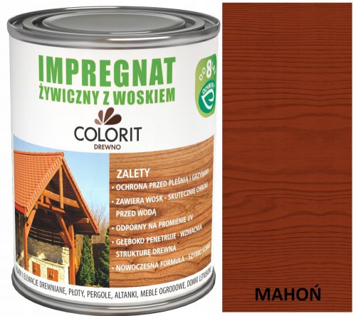 COLORIT Rășină impregnare cu ceară MAHOGANY 5L