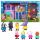  PEPPA PIG FAMILY HOUSE SET FIGURINES AKC.