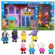  PEPPA PIG FAMILY HOUSE SET FIGURINES AKC.