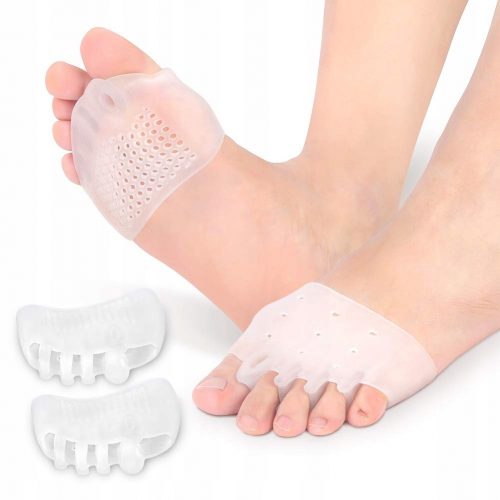  Separator degete pentru ziua HSBB GEL CORRECTION PENTRU HALLUX PICIOARE APARATURĂ PENA universal roz 2 buc.