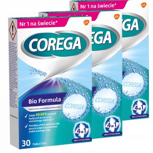  COREGA Bio Tablete pentru proteze 30 buc