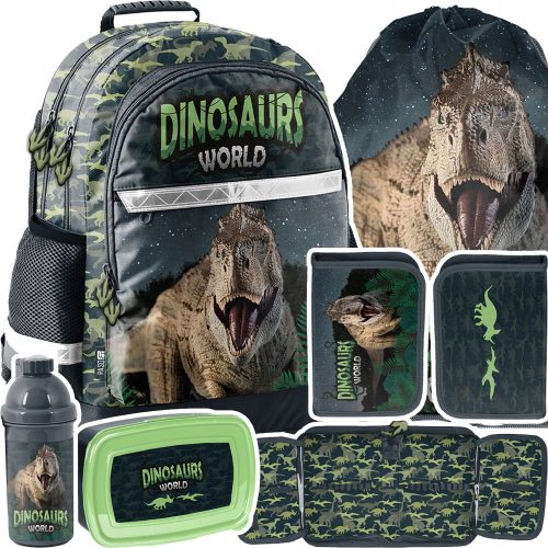  RUCSAC SCOALA PENTRU UN BAIAT CU UN DINOZAUR DINO ROAR + alte 4 produse