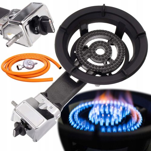 Scaun Arzător Pe Gaz PIEZO IGNITION Sobă Turistică 8.5kW Reductor Furtun