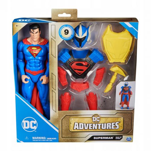  SUPERMAN FIGURA + ACCESORII SET CIOAN DE ARMATURA DC COMICS MAN OF STEEL