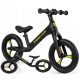  Bicicleta de echilibru Milly Mally 12" negru