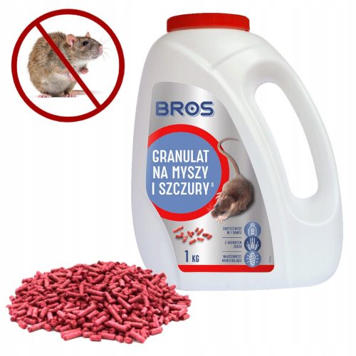  Granule pentru soareci si sobolani Bros. 1 kg