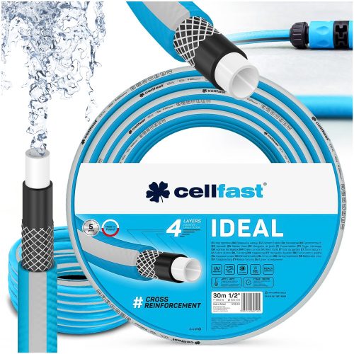  Furtun de grădină IDEAL 1/2" 30 m 10-241 Cellfast