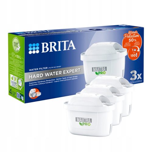  Filtru Brita Maxtra+ Hard Water Expert 3 buc.