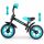  Bicicleta de echilibru Milly Mally Dragon 10" Negru, Albastru