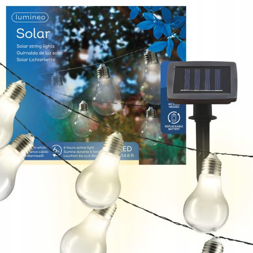  Ghirlandă Lumineo 450 cm solar