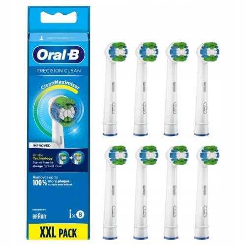  Oral-B EB20 8 buc Vârfuri Precision CleanMaximiser