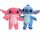  SET 2x JUCĂRIE DE PLUȘ STICH+ ANGEL CUDDLE BEDDY BARD FIGURA 25cm