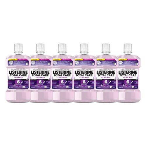  Listerine Total Care Apa de gura Extra Mild cu gust usor 6 buc.