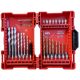  Set de burghie și burghie Milwaukee 4932479854 39 bucăți roșu