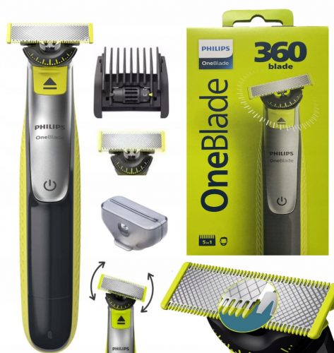  Aparatul de ras Philips ONE BLADE 360 duza 5-in-1