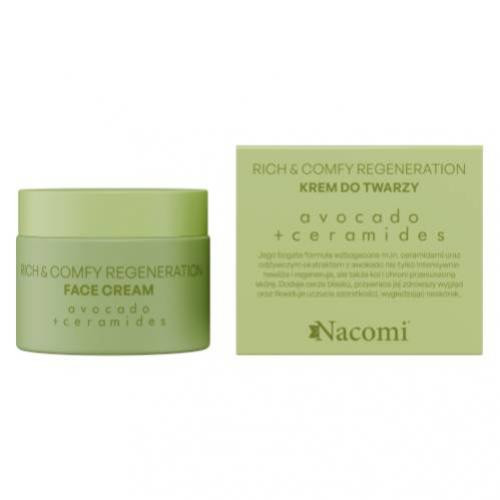  Cremă de față hrănitoare Nacomi Rich & Comfy Regeneration 40 ml