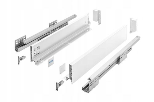  Sertar GTV, fata alb, 55 x 1 x 8,4 cm, sarcina maxima: 40 kg