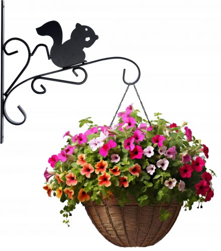  Umeraș pentru ghiveci 30x28cm SUPORT FLORI DECORATIVO VVERITĂ NEGRU