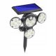  Lampa solara incastrata GHH neagra 28 cm 1 buc.